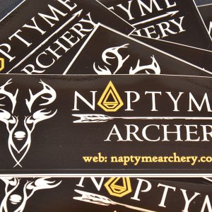 Naptyme Archery Decal Logo Sticker